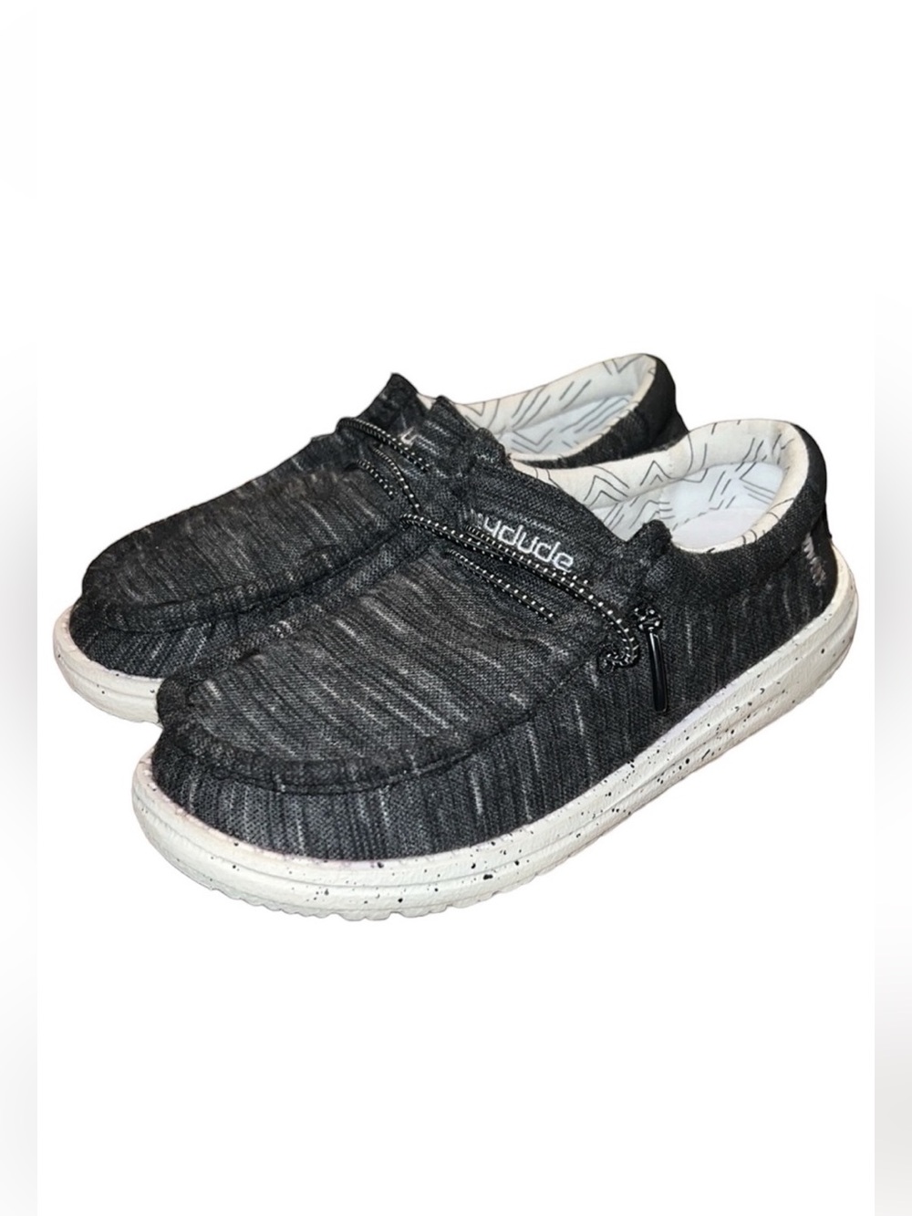 Hey Dude Wally Youth Stretch Shoe - Size Youth 1